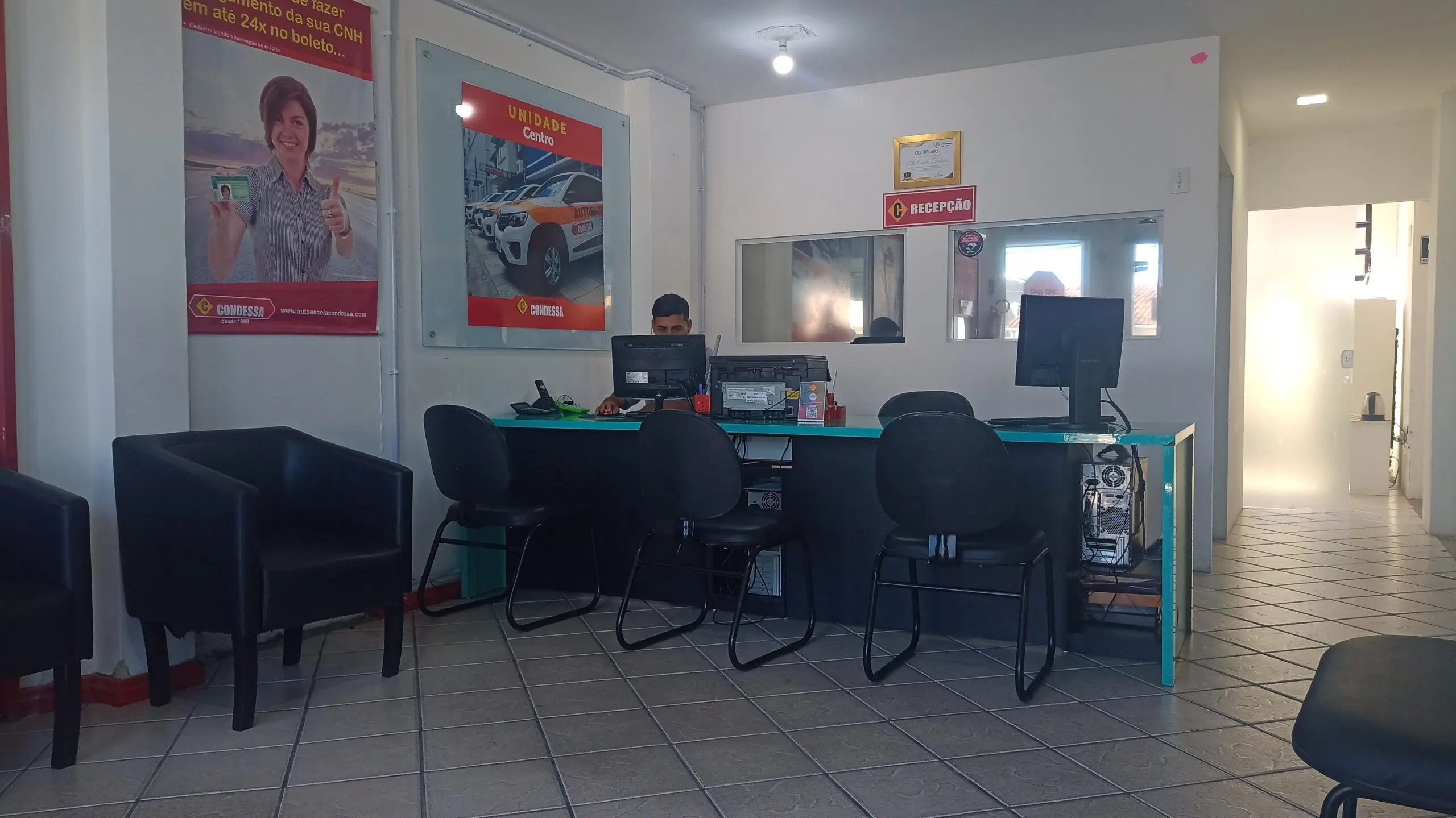 Recepção Auto Escola Condessa